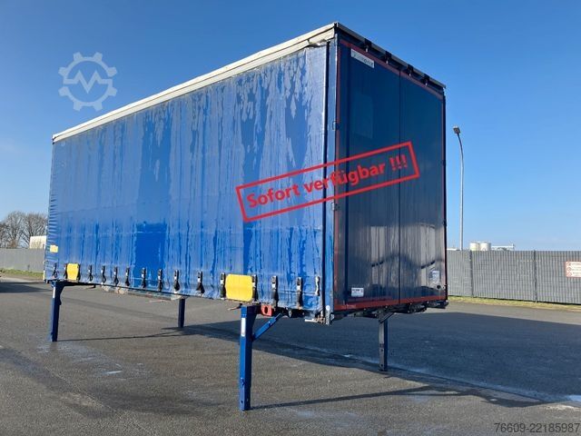 Swap body trailer KRONE Wechselbrücke Plane