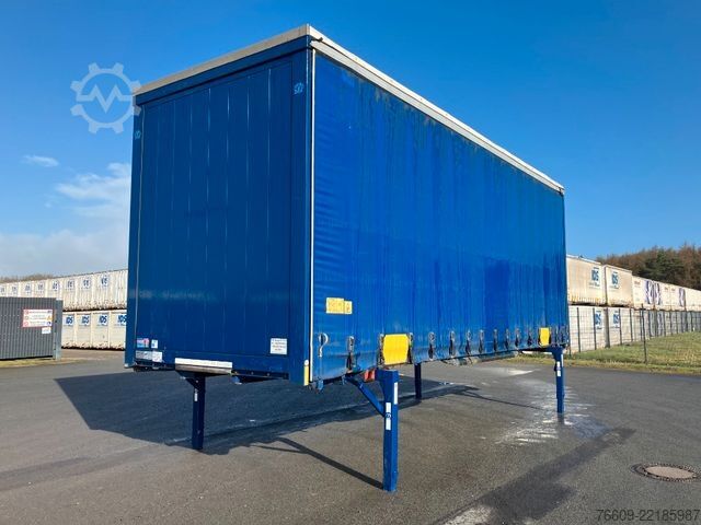 Swap body trailer KRONE Wechselbrücke Plane