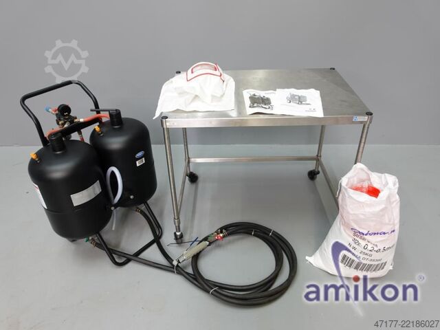 Mobile sandblasting unit DUO - 74 liters Datona SKU DT-55212