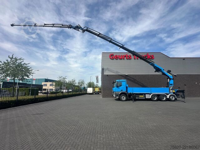 Crane truck Mercedes-Benz Arocs 3251 8X4 TRIDEM + PALFINGER PK 53002+JIB+...