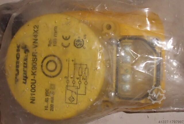Induktiver Sensor Turck Ni100U-K90SR-VN4X2