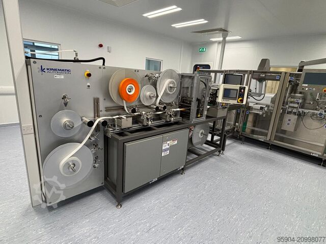 Kundenspezifisches Bandverarbeitungssystem Kinematic Automation Inc. C7100 Reel to Strip Laminator
