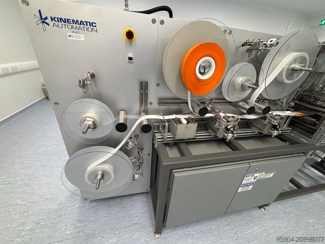 Kundenspezifisches Bandverarbeitungssystem Kinematic Automation Inc. C7100 Reel to Strip Laminator