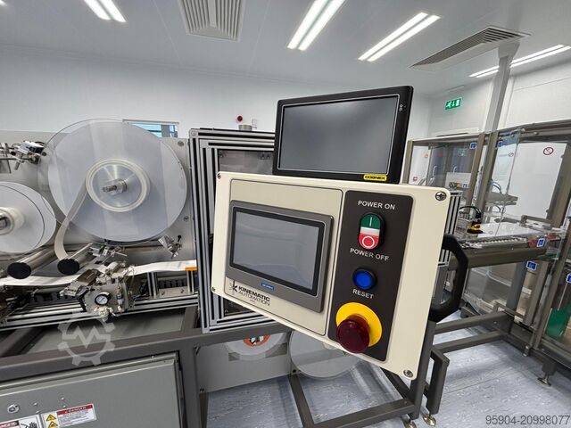 Kundenspezifisches Bandverarbeitungssystem Kinematic Automation Inc. C7100 Reel to Strip Laminator