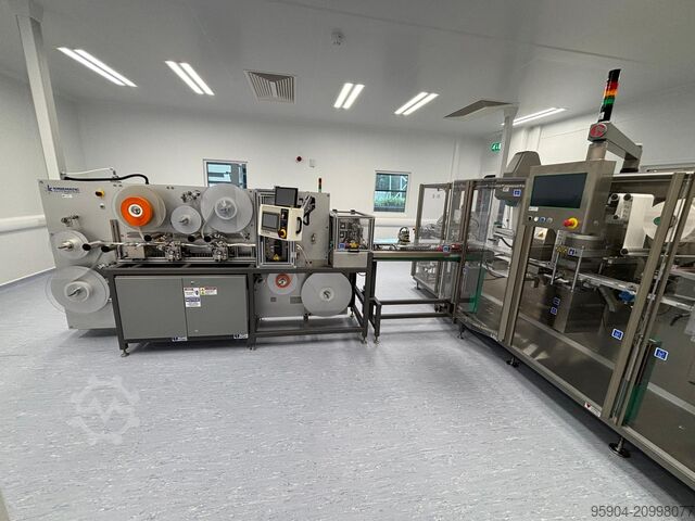 Kundenspezifisches Bandverarbeitungssystem Kinematic Automation Inc. C7100 Reel to Strip Laminator