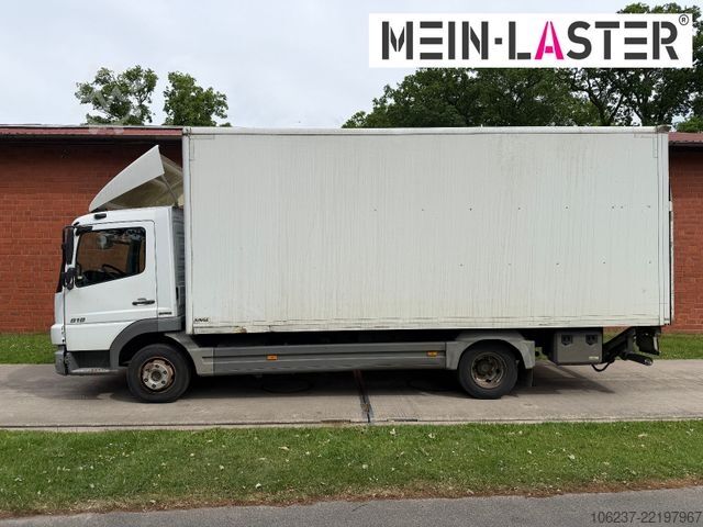 Transporter mit Koffer MERCEDES-BENZ Atego 818 LBW 3 Sitzer Klima Standheizung