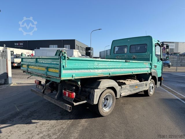 Three-way tipper van MERCEDES-BENZ Atego 818 Kipper AHK Anhängerhydraulik