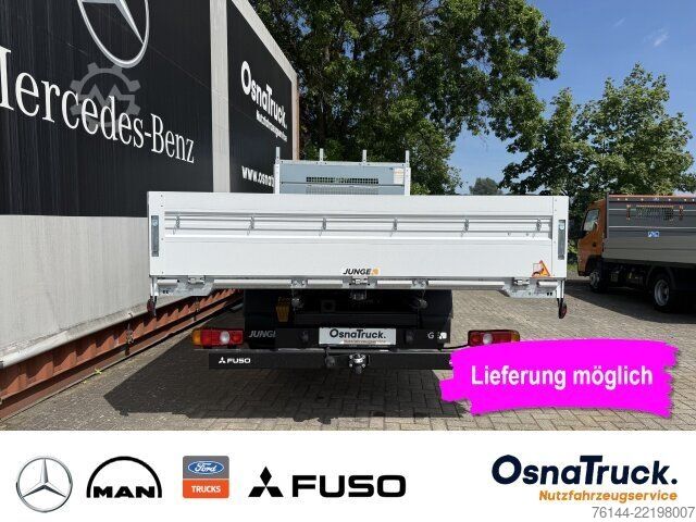 Pick-up van MITSUBISHI Canter 7C18 Pritsche Klima,AHK3,5t,Nutzl.3705 KG