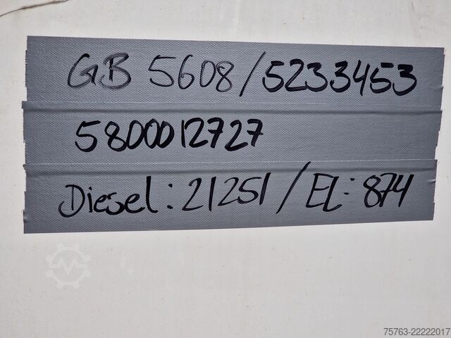 Cooling system Schmitz Cargobull 5x Frigo engine TKM