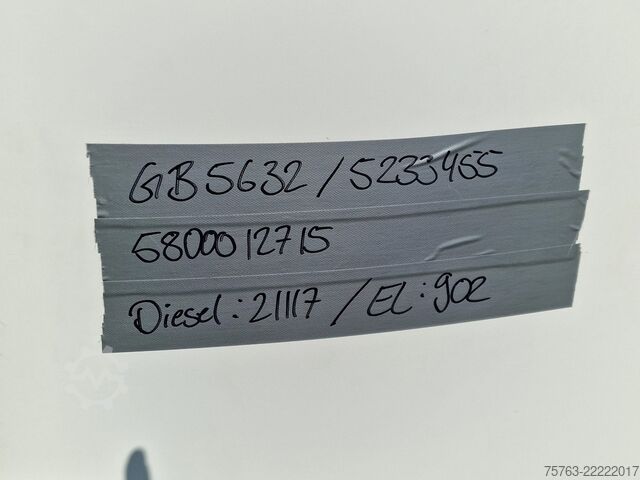 Cooling system Schmitz Cargobull 5x Frigo engine TKM