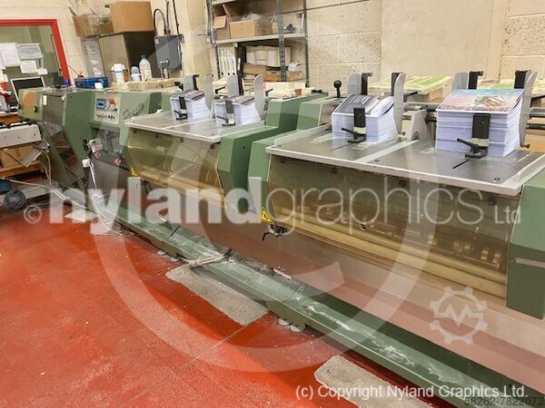 Muller Martini Saddle Stitchers  Muller Martini Presto saddle stitcher 1550 - 1996