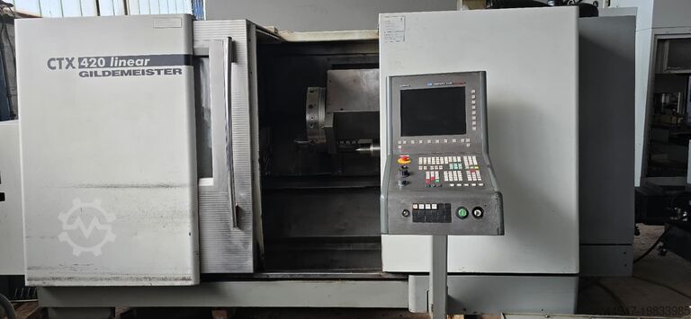 CNC turn-mill center GILDEMEISTER CTX 420