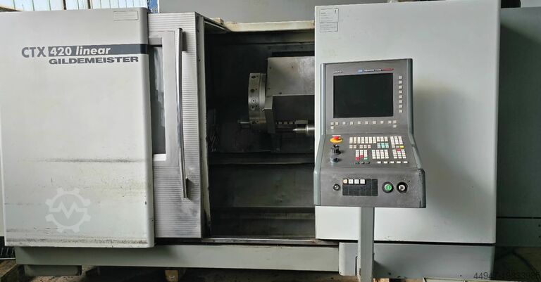 CNC turn-mill center GILDEMEISTER CTX 420