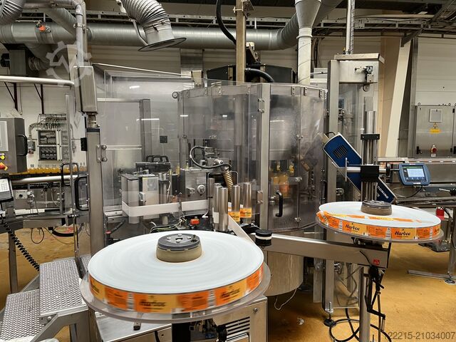 Krones 14.000 bph Abfülllinie für PET (Einweg) (2004) Krones Abfülllinie für PET (Einweg)