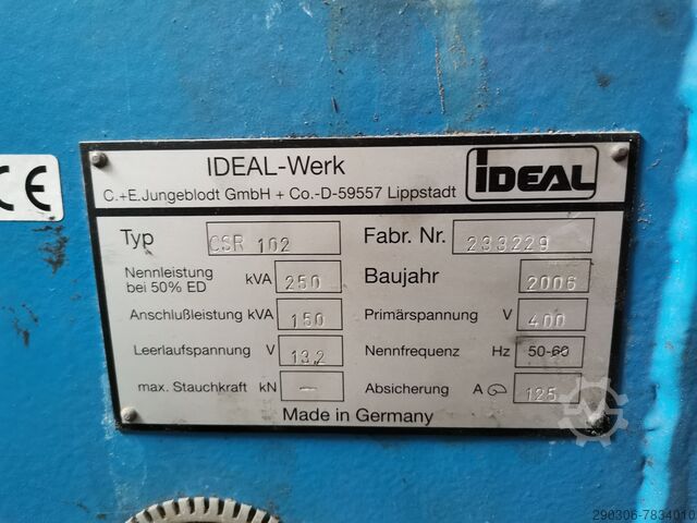 COORDINATE WELDING MACHINE Ideal CSR102