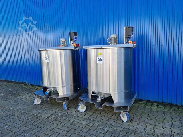 Stainless steel agitator tank Tank Inox Behälter GmbH SPBA1000RWP