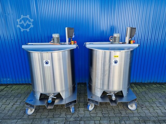 Stainless steel agitator tank Tank Inox Behälter GmbH SPBA1000RWP