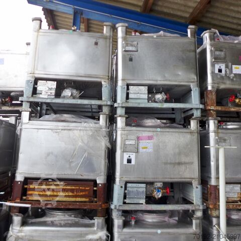 445 Liter IBC Container aus V2A Umformtechnik Hausach (UCON) 9332