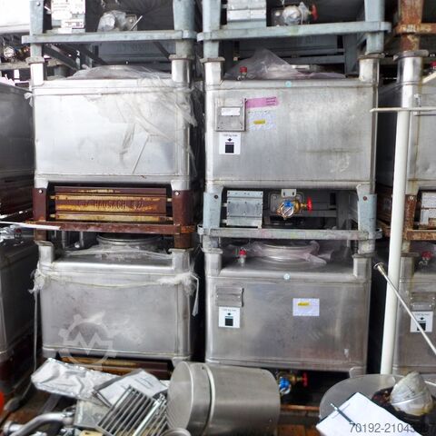 445 Liter IBC Container aus V2A Umformtechnik Hausach (UCON) 9332