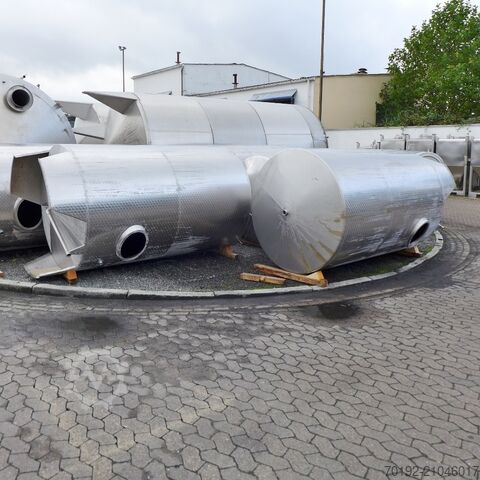 5500 liter container for food made of V2A stainless steel  9309