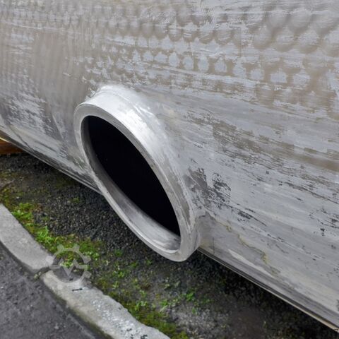 5500 liter container for food made of V2A stainless steel  9309