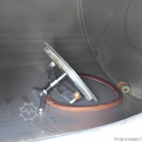 5500 liter container for food made of V2A stainless steel  9309