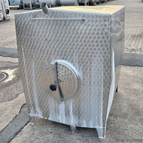 1700 Liter Behälter aus V2A  9306