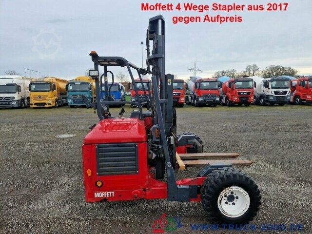 Swap chassis trailer Wecon AWZ 218 BDF Tandem mit Aufnahme für Stapler