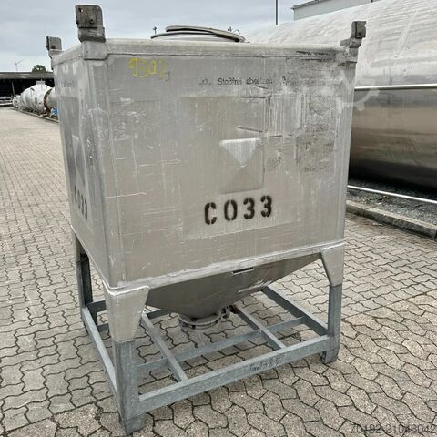 1950 Liter Container aus Aluminium Umformtechnik Hausach (UCON) 9302