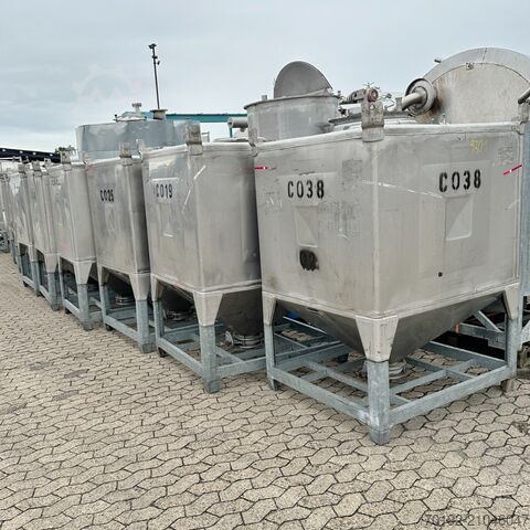 1950 Liter Container aus V2A Umformtechnik Hausach (UCON) 9301