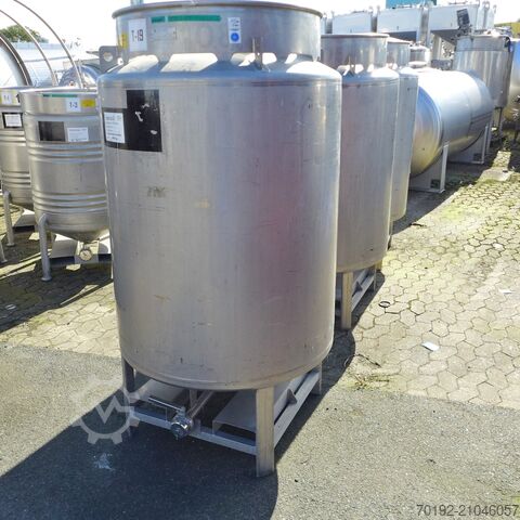 1000 Liter Container aus V4A Umformtechnik Hausach (UCON) 9289