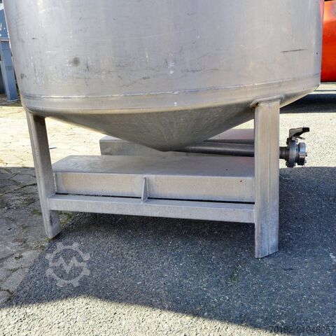 1000 Liter Container aus V4A Umformtechnik Hausach (UCON) 9289