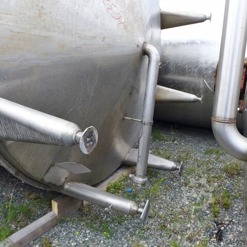 25000 Liter Behälter aus V2A mit seitlichem Propellerrührwerk  9277