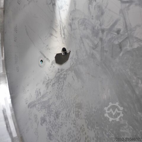 25000 Liter Behälter aus V2A mit seitlichem Propellerrührwerk  9277