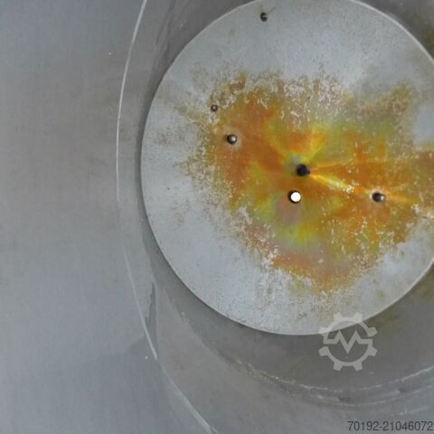 25000 Liter Behälter aus V2A mit seitlichem Propellerrührwerk  9277