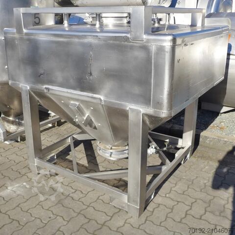 1670 Liter Schüttcontainer aus V2A  9267