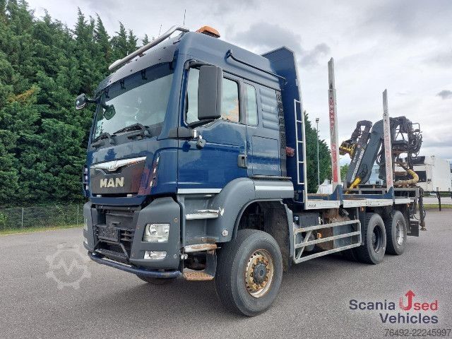 Holztransporter LKW MAN TGS 33.480 BB 6x6  Holztransporter