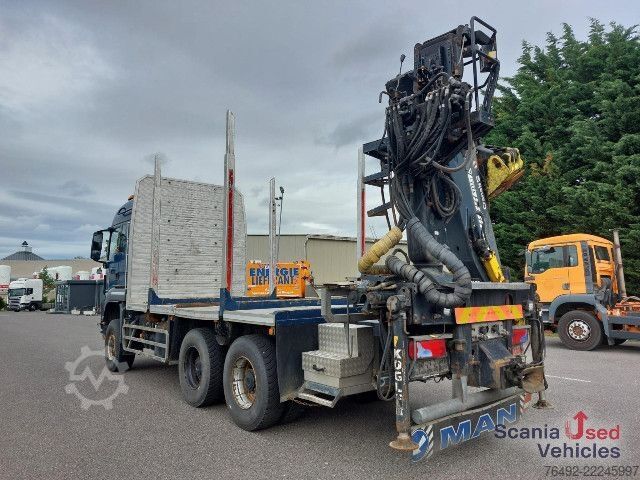 Holztransporter LKW MAN TGS 33.480 BB 6x6  Holztransporter