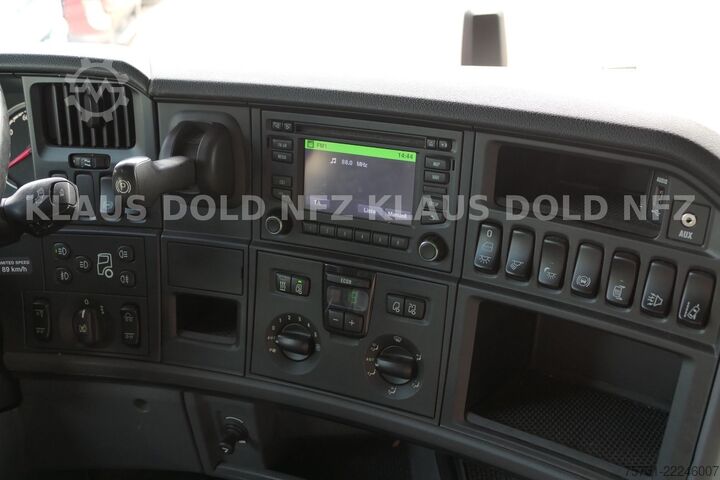 LKW mit Pritsche (offen) SCANIA R 490 Pritsche Kran Effer Funk Lift-/Lenkachse