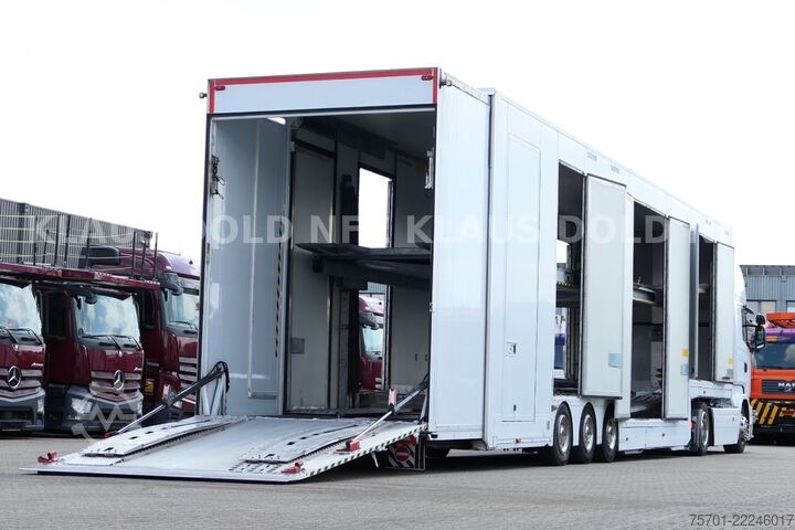 Autotransporter Auflieger KÄSSBOHRER SP 9-16 geschlossener Autotransporter