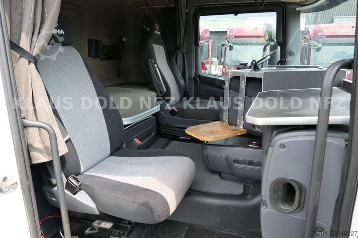 Autotransporter LKW SCANIA R450 Autotransporter Komplettzug Kässbohrer