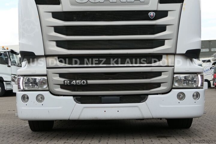 Autotransporter LKW SCANIA R450 Autotransporter Komplettzug Kässbohrer