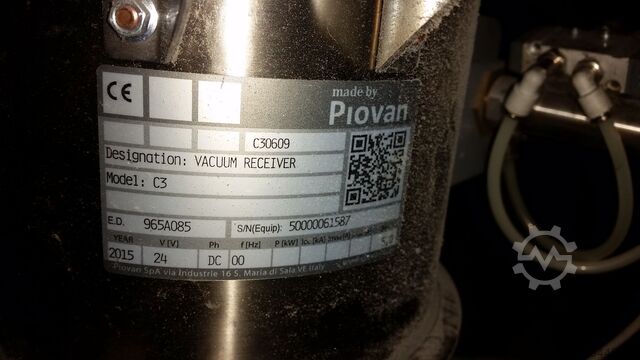 Vacuum receiver #5263 PIOVAN PIOVAN vacuum receiver C3