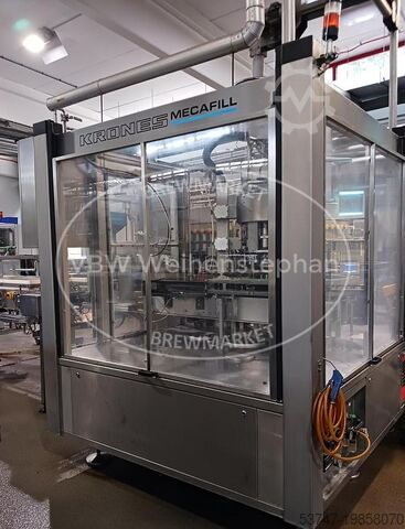 Glass bottle filler and capper Krones 
