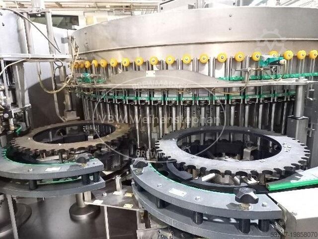 Glass bottle filler and capper Krones 