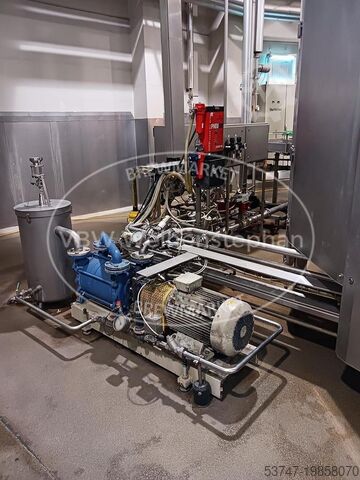 Glass bottle filler and capper Krones 