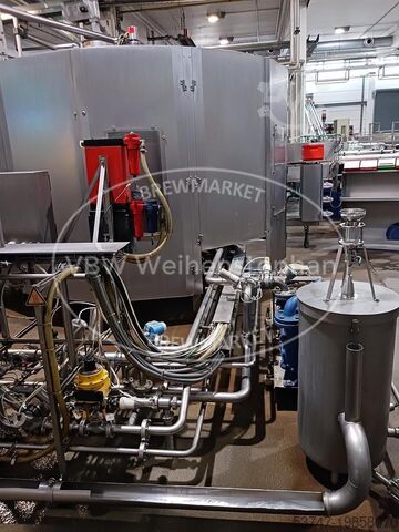 Glass bottle filler and capper Krones 