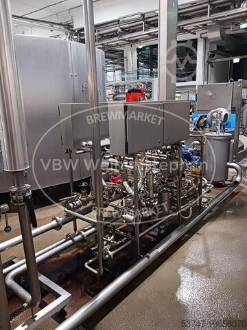 Glass bottle filler and capper Krones 