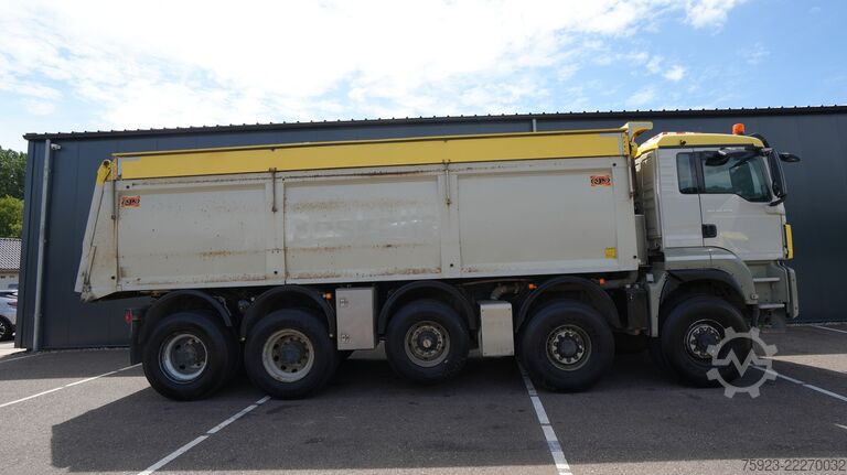 Tipper MAN TGS 49.460 10x8 tipper 413.700km