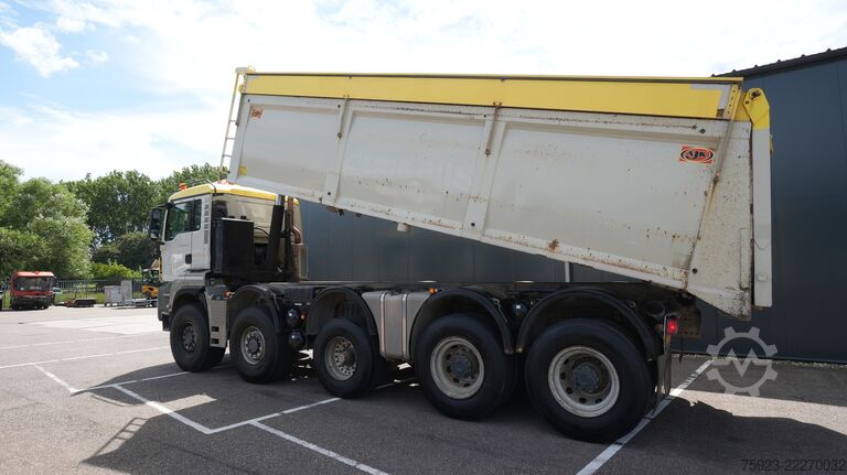 Tipper MAN TGS 49.460 10x8 tipper 413.700km